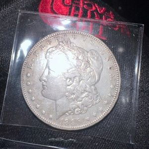 1896 O Morgan Dollar Circulated key date 90% silver